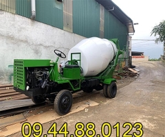Bồn trộn bê tông 5m3 gắn xe công nông