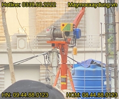 Cẩu xoay 360 độ Kento 500kg Khung rút