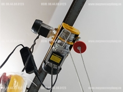 Combo Tời điện mini PA600 con chạy 1 tấn