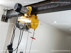 Combo Tời điện mini PA600 con chạy 1 tấn