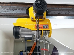 Combo Tời điện mini PA600 con chạy 1 tấn