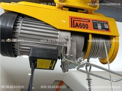 Combo Tời điện mini PA600 con chạy 1 tấn