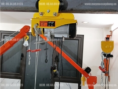 Combo Tời điện mini PA600 con chạy 1 tấn