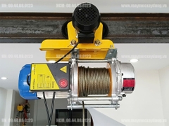 Combo Tời KCD750-1500 60m 16 m/p và cọn chạy 1 tấn có điều khiển từ xa