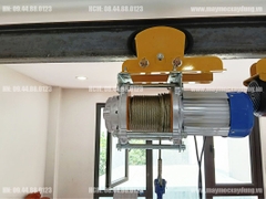 Combo Tời KCD750-1500 30m 35 m/p và cọn chạy 1 tấn có điều khiển từ xa