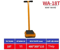 Con rùa chuyển hàng Bison 18 tấn WA-18T bánh thép xoay 180 độ
