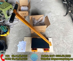 Con rùa chuyển hàng Bison 6 tấn WA-6T bánh PU xoay 180 độ