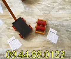Con rùa chuyển hàng Bison 6 tấn WA-6T bánh PU xoay 180 độ