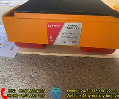 Con rùa chuyển hàng Bison 6 tấn WA-6T bánh PU xoay 180 độ