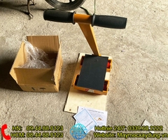 Con rùa chuyển hàng Bison 6 tấn WA-6T bánh PU xoay 180 độ