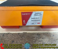 Con rùa chuyển hàng Bison 6 tấn WA-6T bánh PU xoay 180 độ