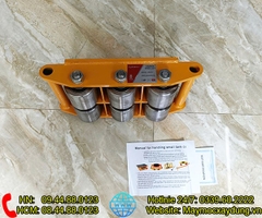 Con rùa chuyển hàng Bison 8 tấn CRA-8 bánh thép hướng thẳng