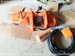 Cụm di chuyển Pa lăng xích điện Hitachi 1 tấn 1ST
