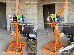 Combo khung cẩu xoay 360 độ 500kg lắp tời KCD750-1500 35 mét/phút