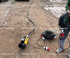 Đầm dùi bê tông chạy điện Hitool 3KW 380V
