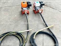 Máy đầm dùi chạy xăng lắp động cơ Lifan 160 5.5HP