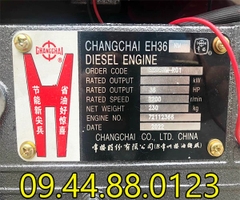 Đầu nổ Diesel Chang Chai D36 EH36N làm mát bằng gió
