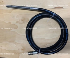 Dây đầm dùi chạy điện Hitool Phi 50 10m