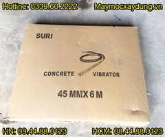 Dây đầm dùi chạy xăng Suri Phi 45 6m