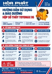 Hộp số thủy Toyomax 06
