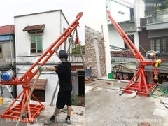 Khung cẩu xoay 360 độ 1 tấn