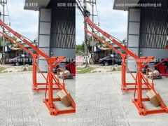 Khung cẩu xoay 360 độ 500kg di chuyển