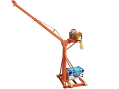 Khung cẩu xoay 360 độ 500kg khung rút