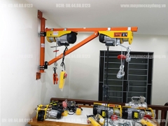 Khung cẩu xoay gắn tường xoay 180 độ