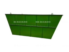 Máng trộn bê tông 5 khối