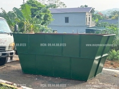 Máng trộn bê tông 8 khối