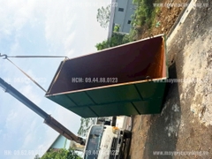 Máng trộn bê tông 8 khối