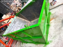 Máng trộn bê tông 2 khối