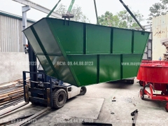 Máng trộn bê tông 4 khối