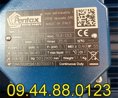 Máy bơm công nghiệp Pentax CM40-160A 4KW/5.5HP