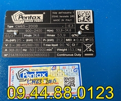 Máy bơm công nghiệp Pentax CM65-200B 18.5KW/25HP