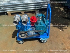 Máy bơm hút bùn chất thải 2 họng 75mm 60 m3/h