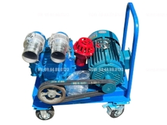 Máy bơm hút bùn chất thải 2 họng 75mm 60 m3/h