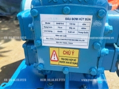 Máy bơm hút bùn chất thải 2 họng 75mm 60 m3/h