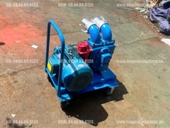 Máy bơm hút bùn chất thải 2 họng 75mm 60 m3/h