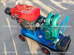 Máy bơm hút bùn chất thải 100mm 100 m3/h