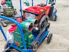 Máy bơm hút bùn chất thải 2 họng 75mm 60 m3/h