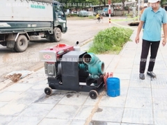 Máy bơm nước đầu nổ D20 20HP 120-250m3/h nước đề