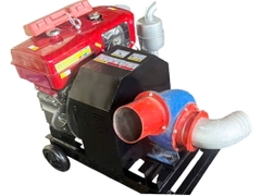 Máy bơm nước đầu nổ D24 24HP 250-300m3/h gió đề