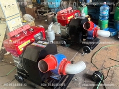 Máy bơm nước đầu nổ D24 24HP 250-300m3/h gió đề