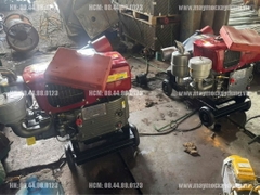 Máy bơm nước đầu nổ D24 24HP 250-300m3/h gió đề
