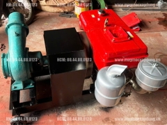 Máy bơm nước đầu nổ D24 24HP 250-300m3/h nước quay tay