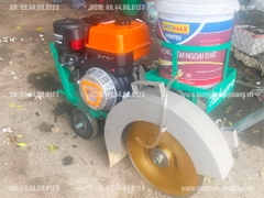 Máy cắt bê tông bập bênh lắp động cơ xăng Lifan KP420 15HP