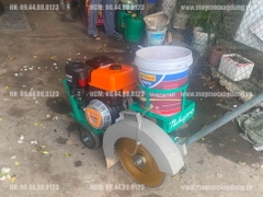 Máy cắt bê tông bập bênh lắp động cơ xăng Lifan KP420 15HP