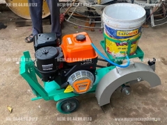 Máy cắt bê tông bập bênh lắp động cơ xăng Lifan KP420 15HP
