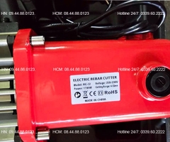 Máy cắt sắt thủy lực Trung Quốc RC32